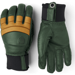 Hestra Fall Line 5-Finger Ski Gloves - Forest/Cork