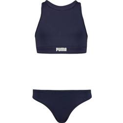 Puma Girl's Racerback Bikini Set, Navy, 164