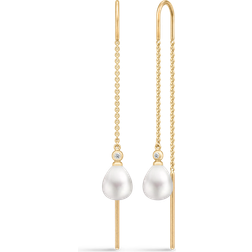 Julie Sandlau Tasha Chain Earrings Gold Plated