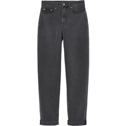 H&M Mom High Ankle Jeans - Dark Gray