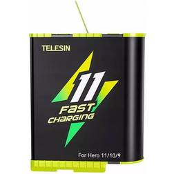 Telesin Fast Charge batteri til GoPro Hero 9/10/11 1750mAh
