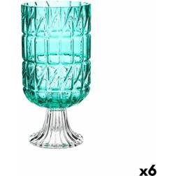 Gift Decor Kobberstik Turkisblå Vase