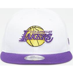 New Era NBA LA Lakers 9FIFTY Cap, White M-L