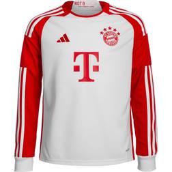adidas Bayern München Hjemmebanetrøje 2023/24 Børn Lange Ærmer