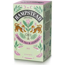 Hampstead Organic Green Tea & Jasmine 20stk