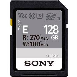 Sony SDXC E series 128GB UHS-II Class 10 U3 V60