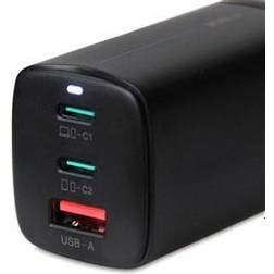 iBox C-65 Black, GaN 65W universal charger