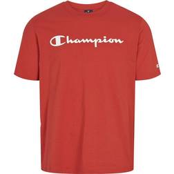Champion Crewneck T-shirt Rs062, Male, Tøj, T-shirt, Rød