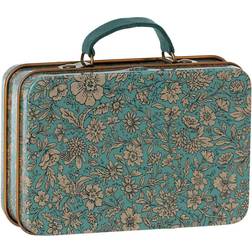 Maileg lille kuffert Blossom/Blå