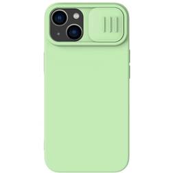 Nillkin iPhone 14 Plus Cover CamShield Silky MagSafe Grøn