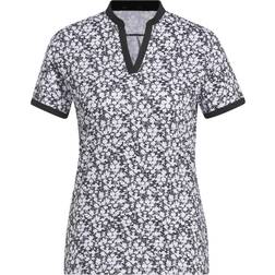 adidas Ultimate365 Golf Polo Shirt Black, Female, Tøj, T-shirt, Golf, Flerfarvet