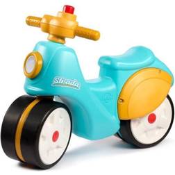 Falk Light Blue Toddler Strada Scooter Toy, Ride-On Motocycle with Silent Wheels, Horn 1.5-3 years FA800S