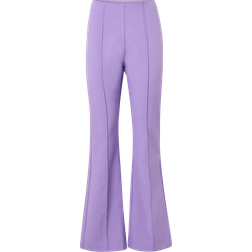 Only Astrid Life HW Flare Pant Paisley Purple