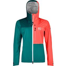 Ortovox 3L Ortler Jacket Women - Pacific Green