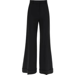 Moschino Flared Trousers In Stretch Cady