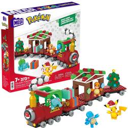 Mattel Holiday Pokémon Train Mega Construx Construction Set