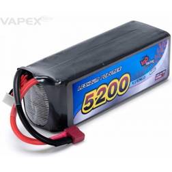 Li-Po Batteri 4S 14,8V 5200mAh 40C T-kontakt