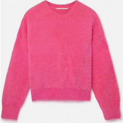 Stella McCartney Fluffy Knit Jumper, Woman, Pink
