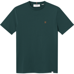 Les Deux Nørregaard T-shirt - Pine Green/Orange