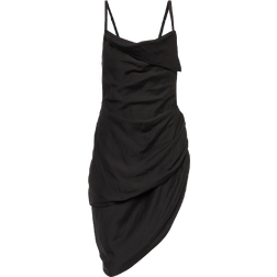 Jacquemus The Robe Saudade Dress - Black