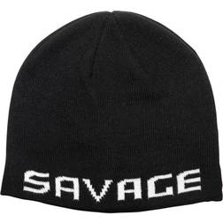 Savage Gear Logo Beanie - Black/White
