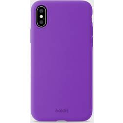 Holdit Mobilcover Silikone Bright Purple iPhone Xs