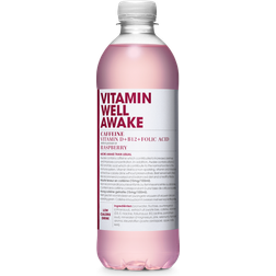 Vitamin Well Awake Raspberry 500ml 1 stk