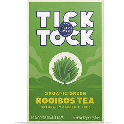 Tick Tock Organic Rooibos Green Tea 72g 40stk