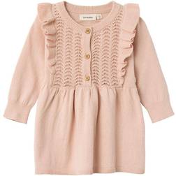 Lil'Atelier Baby Knitted Dress - Rose Dust
