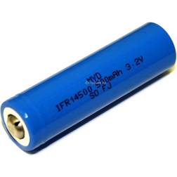 Digibuddy Genopladeligt 18650 Batteri 2600mAh 2 Stk
