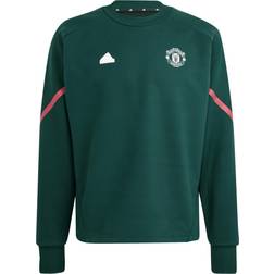 adidas Manchester United Designed for Gameday Crew sweatshirt Green Night