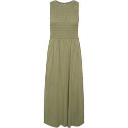 Cream CRLula Jersey Dress - Oil Green