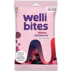 Wellibites Raspberries & Salted Licorice 70g 1pack