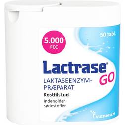 Lactrase Go 50 stk Tablet