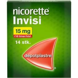 Nicorette Invisi 15mg 14 stk Plaster