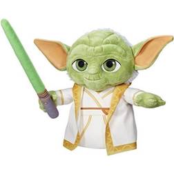 Hasbro Star Wars Young Jedi Adventures Master Yoda Plush Bestillingsvare, 11-12 dages levering