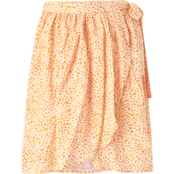 Selected FEMME Slå-om nederdel slfJalina HW Short Wrap Skirt Rosa