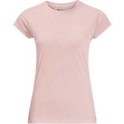 Jack Wolfskin Women's Prelight S/S Sport shirt XS, pink