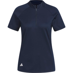 adidas Textured Golf Polo Shirt - Collegiate Navy