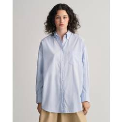 Gant Dame Oversized fit Luxury Oxford-skjorte Blå