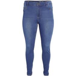 Noisy May Curve Nmcallie Skinny Fit Jeans Blå