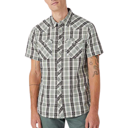 Wrangler Short Sleeve Western Shirt - Black
