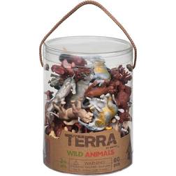 Terra by Battat Wild Animals 60pcs
