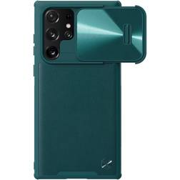 Nillkin Samsung Galaxy S22 Ultra Cover CamShield Leather Grøn