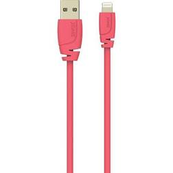 Sinox Pro USB-A lightning kabel pink