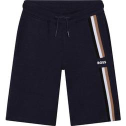 HUGO BOSS Navy Striped Shorts 10Y