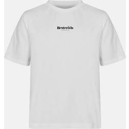 Resteröds Økologisk bomuld, T-shirt "mid-sleeve" Hvid