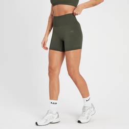 Brown MP Women's Rest Day Seamless Booty Short Taupe Green