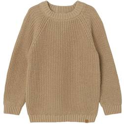 Lil'Atelier Emlen Long-Sleeved Knit - Warm Sand