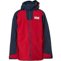 Helly Hansen JR Terrain Skijakke, Red, 152